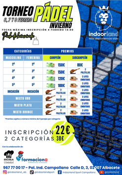 Cartel del torneo