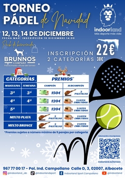 Cartel del torneo